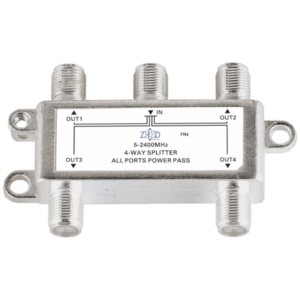 Antenski razdelnik FR4 1 ulaz – 4 izlaza, 5-2400MHz 18