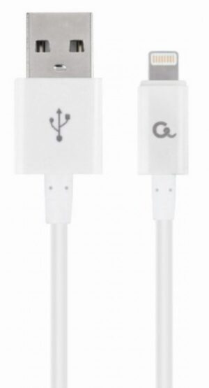 CC-USB2P-AMLM-2M-W Gembird 8-pin charging and data cable, 2m, white 18