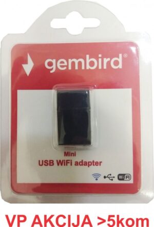 WNP-UA-001 ** Gembird 2dBi mini wifi USB adapter 150N (391) 18