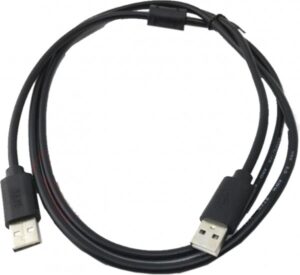 CCP-USB2-AMAM-6 ** Gembird USB 2.0 Cable A Male – A Male Round 1.50m Black (63) 18