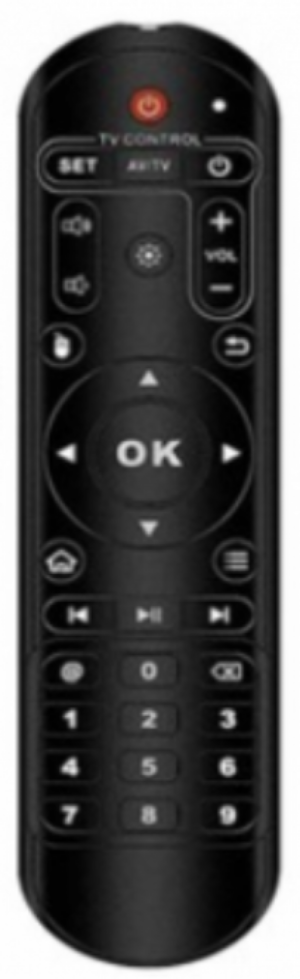 GMB-X96 DALJINSKI za X96 AIR i MAX+ Android TV Box, remote controller 18