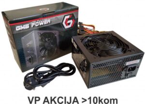 GMB-650-12 sa kutijom Gembird napajanje 650W 12cm FAN,20+4pin,4pin,3xSATA,1xIDE 4-pin, 6-pin 18