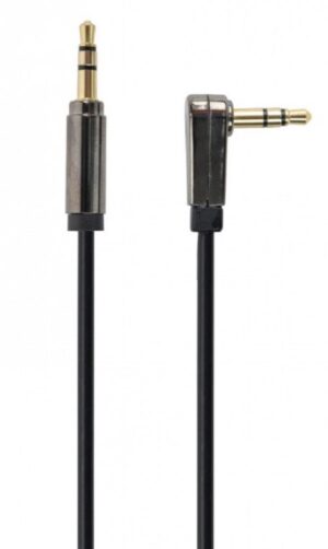 CCAP-444L-6 Gembird 3.5mm stereo plug to 3.5mm stereo plug audio kabl pod uglom pozlaceni kon. 1,8m 18