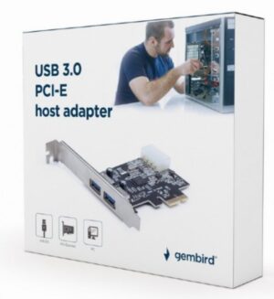 UPC-30-2P Gembird USB 3.0 PCI-Express host adapter 18
