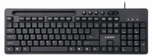 KB-UM-108 Gembird Multimedijalna tastatura US layout black USB sa drzacem za telefon A 18