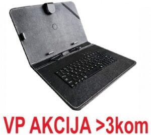 TA-PCK10-BLACK ** Gembird US Tastatura za 10 Tablet PC sa futrolom, sa micro USB konektorom (639) 18