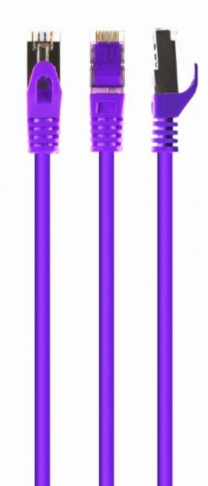 PP6-0.5M/V Gembird Mrezni kabl, CAT6 FTP Patch cord 0.5m purple 18