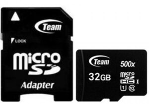 TeamGroup MICRO SDHC 32GB 100/20MB/s UHS-I U1 C10 +SD Adapter TUSDH32GCL10U03 18