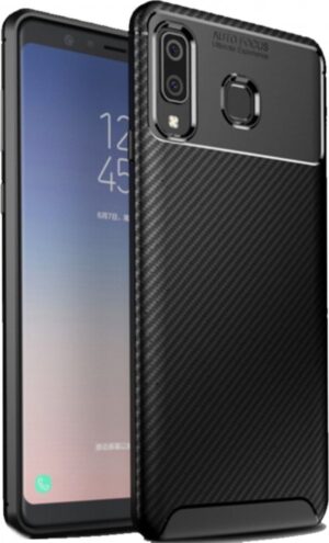 MCTK74-SAMSUNG A02s * Futrola Carbon Fiber Silicone Black (139) 18