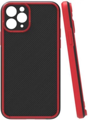 MCTR82-XIAOMI Mi 10T Lite * Textured Armor Silicone Red (79) 18