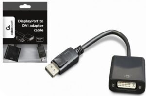 A-DPM-DVIF-002 Gembird DisplayPort to DVI adapter cable, black 18