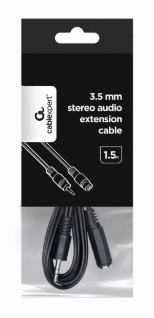 CCA-423 Gembird 3.5 mm stereo audio extension kabl 1.5m 18