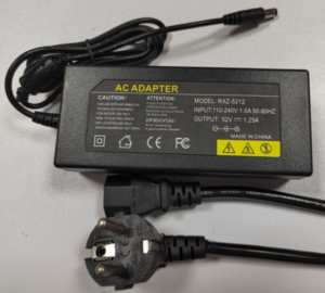 POE-INJ-5225 Gembird 52V/2.5A 130W POE injector od 5~52V, 8C, konektor 5.5×2.1mm 18