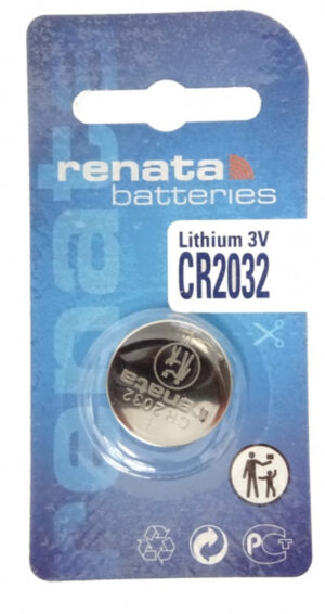 Renata baterija CR 2032 3V Litijum baterija dugme, Pakovanje 1kom 18