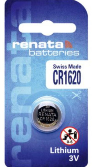 Renata baterija CR 1620 3V Litijum baterija dugme, Pakovanje 1kom 18