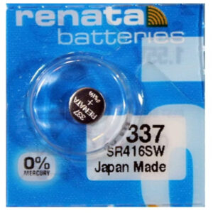 Renata baterija 337 1,55V Srebro oksid dugme baterija za SAT, Pakovanje 1kom 18