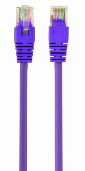 PP12-2M/V Gembird Mrezni kabl, CAT5e UTP Patch cord 2m purple 18