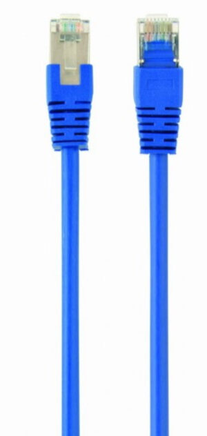 PP22-1M/B Gembird Mrezni kabl FTP Cat5e Patch cord, 1m blue 18