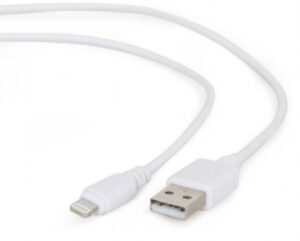 CC-USB2-AMLM-2M-W Gembird USB 2.0 A-plug to 8-pin usb Apple iphone cable 2M White 18