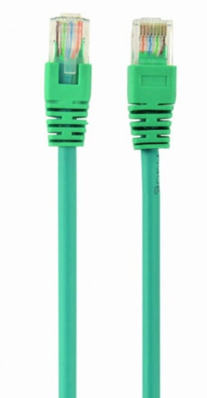 PP12-1M/G Gembird Mrezni kabl, CAT5e UTP Patch cord 1m green 18