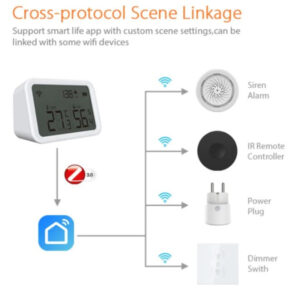 ZIGBEE-SMART-TEMPERATURE-HS05 Gembird Alexa Smart Zigbee bezicni senzor temperature i vlaznosti 18