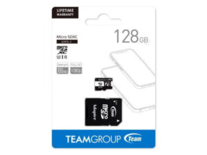 TeamGroup MICRO SDXC 128GB 100/20MP/s UHS-I U1 C10 +SD Adapter TUSDX128GCL10U03 Fo 18
