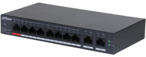 Dahua CS4010-8ET-110 SMART UPRAVLJIVI LAYER 2 POE 8-PORTNI SWITCH SA 2 UPLINK-A 18