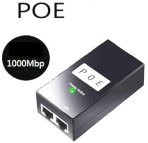 POE-INJ-4806 Gembird 48V/0.65A 30W, POE adapter Injector 1000mbps sa 2x RJ45, 100m 18