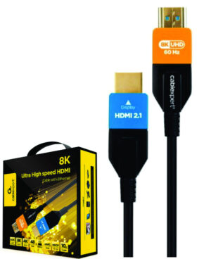 CC-HDMI8K-AOC-10M Gembird Active Optical (AOC) ULTRA High speed HDMI 2.1 8K UHD with Ethernet 10m 18