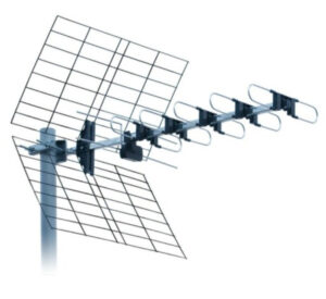 Antena DTX-22F Spoljna 22 elementa, F/B ratio 28db, duzina 81cm UHF/VHF/DVB-T2 18