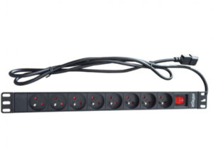 Kabl 230V razvodni PDU panel 19/1U sa 8 utičnih mesta,1.8m C14 (PDU-8SP-1U-C14) 18