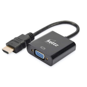 Adapter Kettz HV-4500 HDMI-VGA M/F 18