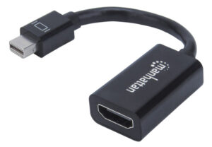 Adapter Manhattan 151528 Mini DisplayPort/M – HDMI 1080p Crni 18