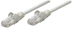 LAN UTP kabl intellinet 318228 Cat5e CCA//Sivi/0,5m 18