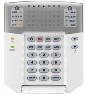 Paradox tastatura K32+ LED sifrator do 32 zone 18