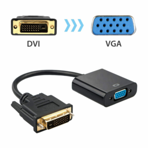 Adapter DVI (24+1) na VGA Z crni JWD-HV13 18