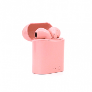 Bluetooth slusalice Airpods i7 mini roze HQ 18