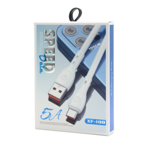 Data kabl micro USB XF-100 5A 1m beli 18