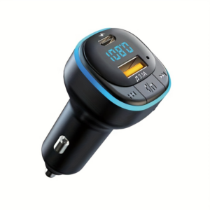 FM transmiter C33 USB, PD, QC 3.0 Bluetooth 5.0, RGB, handsfree crni 18