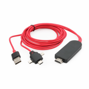 Kabl HDMI na USB type C lightning micro USB 1.5m 18