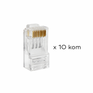 Konektor RJ45 CAT6 8P8C JWD-AD81 10 kom 18