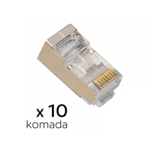 Konektor RJ45 metal CAT 6 8P8C JWD-AD82 10 kom 18