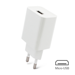 Kucni punjac 2.1A sa USB na micro USB kablom CE beli 18