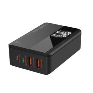 Kucni punjac LDNIO A4808Q SUPER FAST PPS 65W 2xPD 2xUSB crni 18