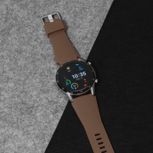 Narukvica relief za smart watch 22mm braon 18