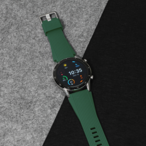 Narukvica relief za smart watch 22mm zelena 18