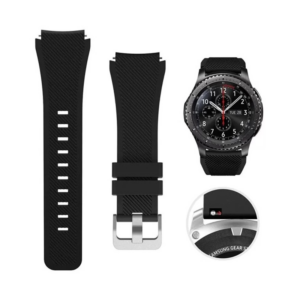 Narukvica trendy za smart watch Samsung 3 22mm crna 18