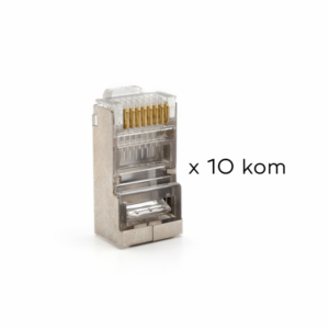 Konektor RJ45 metalni CAT5 JWD-AD79 10 kom 18