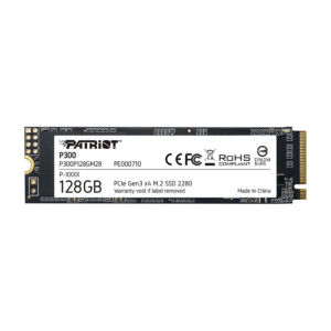 SSD M.2 NVMe 128GB Patriot P300 1600MBs/600MBs P300P128GM28US 18