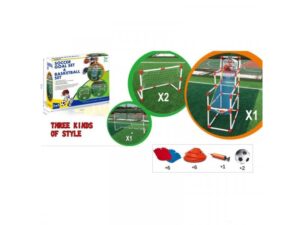 MRX TOYS Igračka 3u1 fudbal i basketball set 18